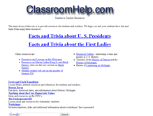 Tablet Screenshot of classroomhelp.com